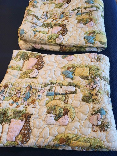 1960s quilted twin bedspreads - quilted,